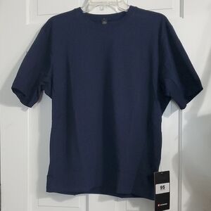 NWT Lululemon Pique Oversized Fit True Navy Mens Xs/s T-Shirt